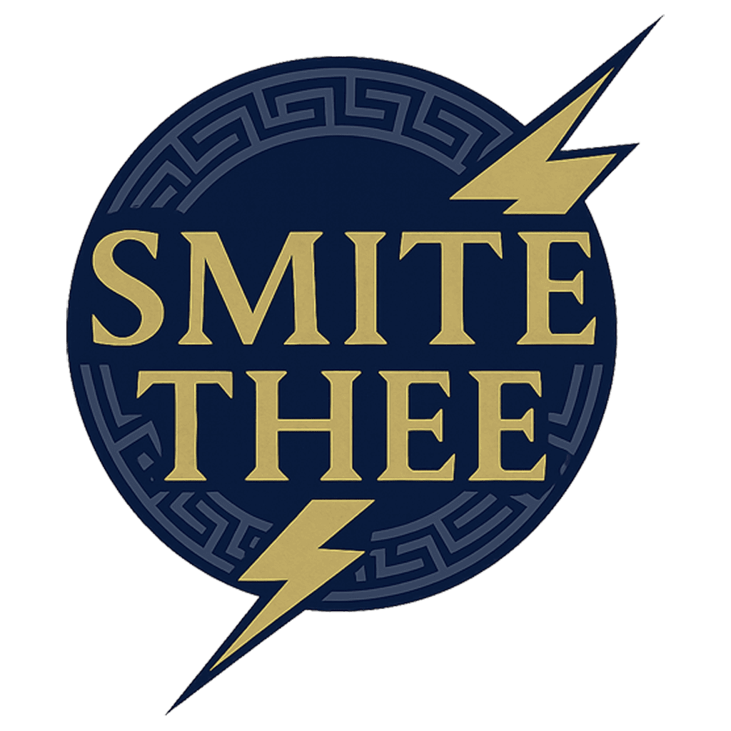 Smite Thee game logo
